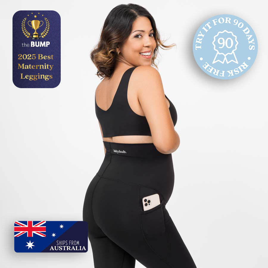Bub's Maternity Leggings | Full Length + Pockets