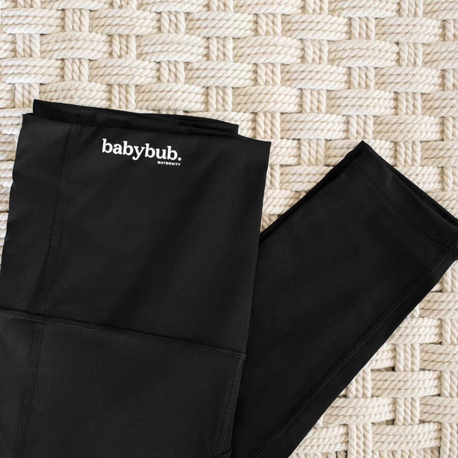 Bub's Maternity Leggings | Full Length + Pockets