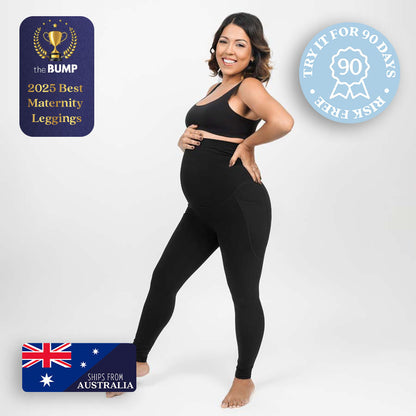Bub's Maternity Leggings | High Waist + Pockets